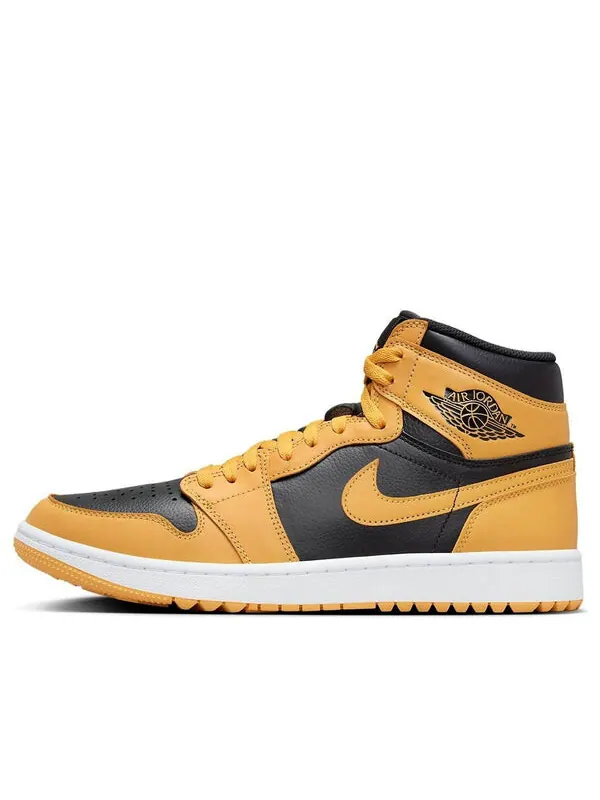 Кроссовки Air Jordan 1 Retro High Golf 'Pollen' — изображение 1 из 4, черный/белый