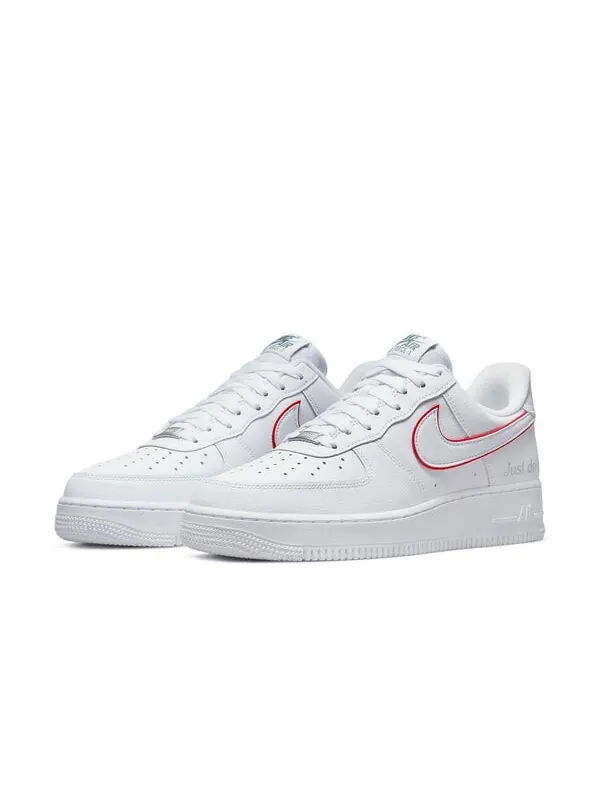 Кроссовки Air Force 1 Nike — изображение 3 из 4, белый/красный