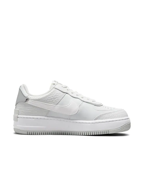 Кроссовки air force 1 shadow Nike — изображение 2 из 4, белый/серебристый