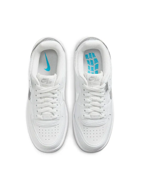 Кроссовки air force 1 shadow Nike — изображение 4 из 4, белый/серебристый