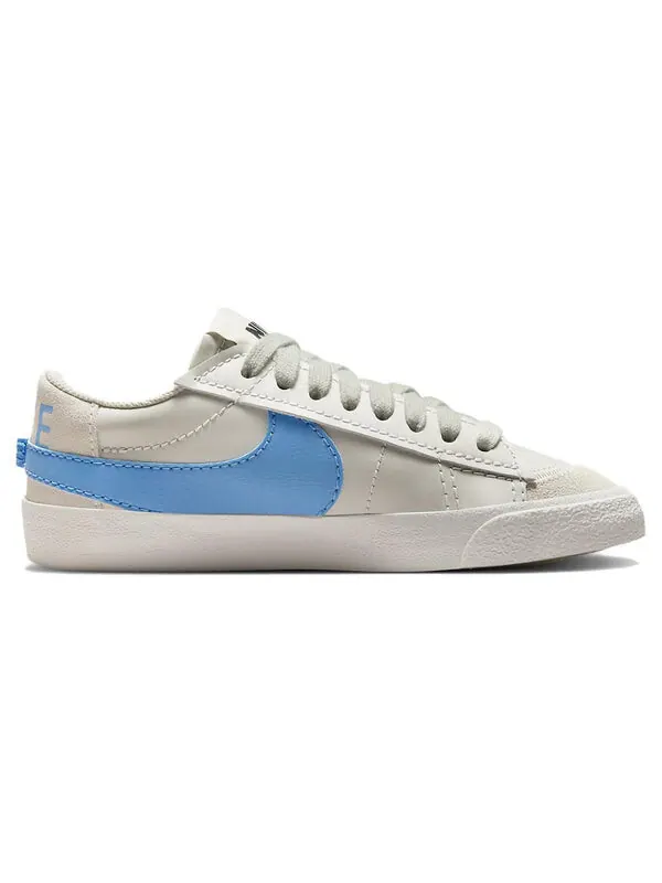 Кроссовки blazer low '77 jumbo 'summit white geode teal' Nike — изображение 3 из 4, белый/синий