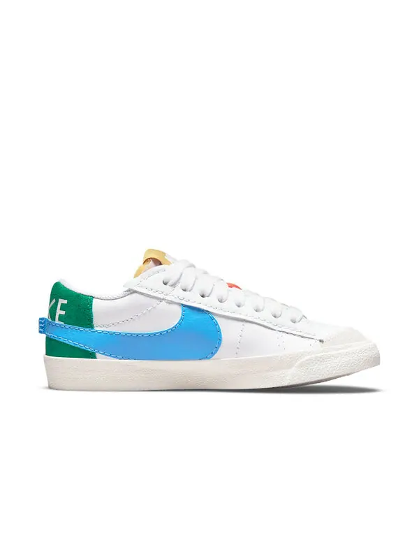 Кроссовки blazer low '77 jumbo 'mismatch' Nike — изображение 2 из 4, белый/синий