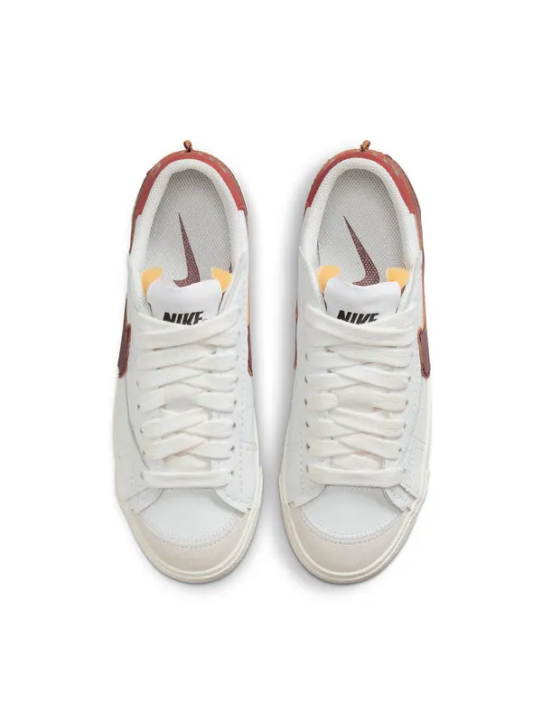 Кроссовки blazer low '77 jumbo 'white dark beetroot' Nike — изображение 4 из 4, белый/красный