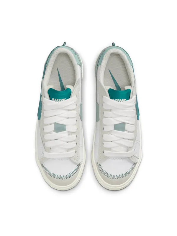 Кроссовки blazer low '77 jumbo 'white teal' Nike — изображение 3 из 4, белый