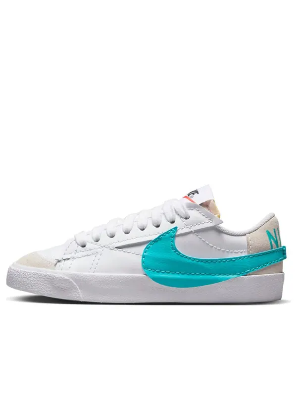 Кроссовки blazer low '77 jumbo 'white dusty cactus' Nike — изображение 1 из 4, белый/белый/оранжевый