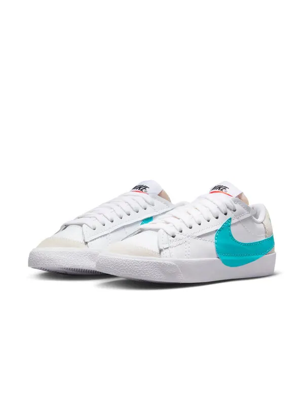 Кроссовки blazer low '77 jumbo 'white dusty cactus' Nike — изображение 3 из 4, белый/белый/оранжевый