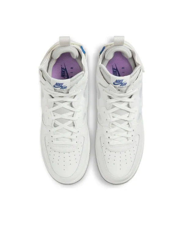 Кроссовки air force 1 mid react 'summit white' Nike — изображение 4 из 4, белый