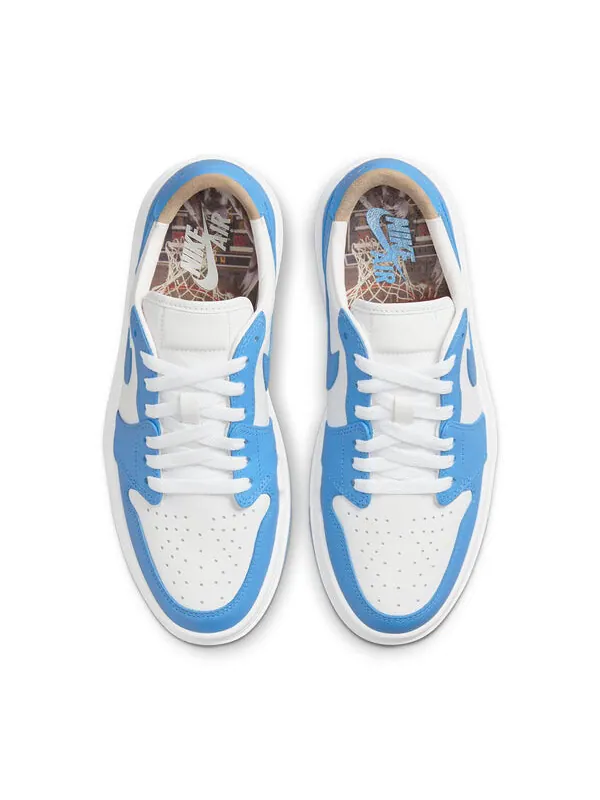 Кроссовки 1 Elevate Low Air Jordan — изображение 4 из 4, белый/синий/белый