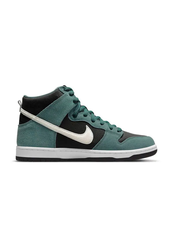 Кроссовки sb dunk high pro Nike — изображение 2 из 4, черный/зеленый