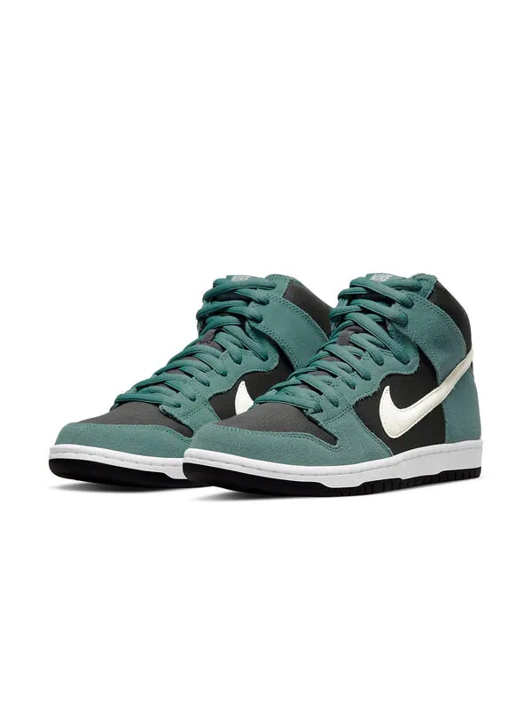 Кроссовки sb dunk high pro Nike — изображение 3 из 4, черный/зеленый