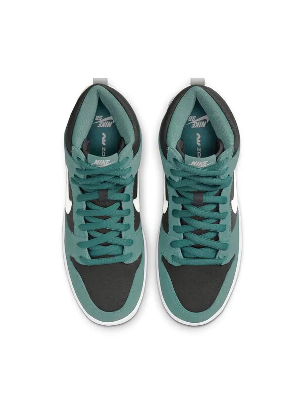Кроссовки sb dunk high pro Nike — изображение 4 из 4, черный/зеленый