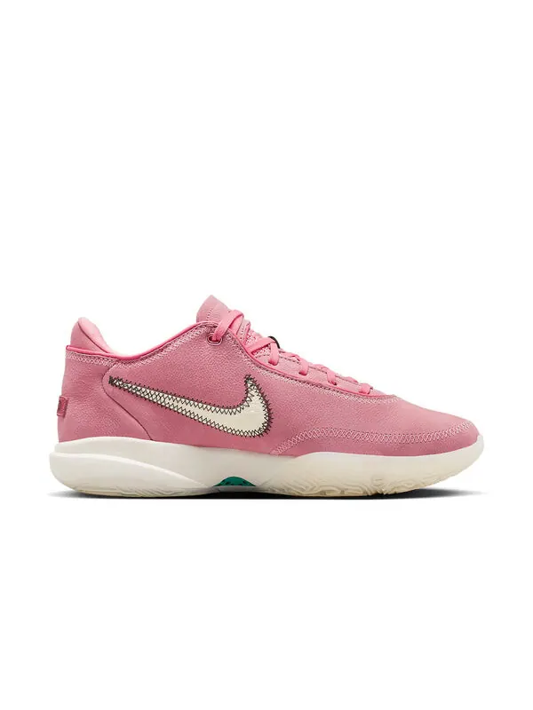 Кроссовки lebron 20 'pink' Nike — изображение 2 из 4, розовый/белый