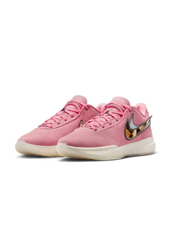 Кроссовки lebron 20 'pink' Nike — изображение 3 из 4, розовый/белый
