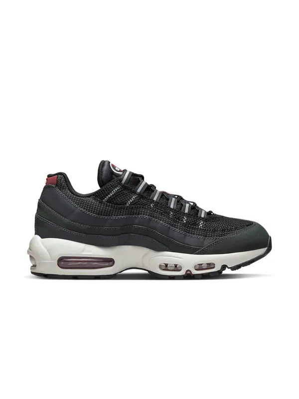 Кроссовки air max 95 'grey team red' Nike — изображение 2 из 4, красный-белый-черный