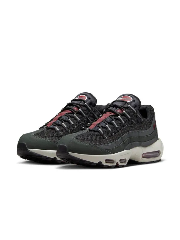 Кроссовки air max 95 'grey team red' Nike — изображение 3 из 4, красный-белый-черный