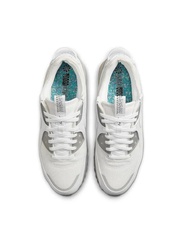 Кроссовки air max terrascape 90 'triple white' Nike — изображение 4 из 4, белый/серый
