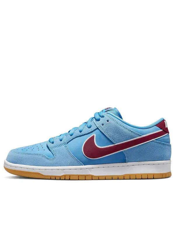Кроссовки sb dunk low premium Nike — изображение 1 из 4, синий/темный красный