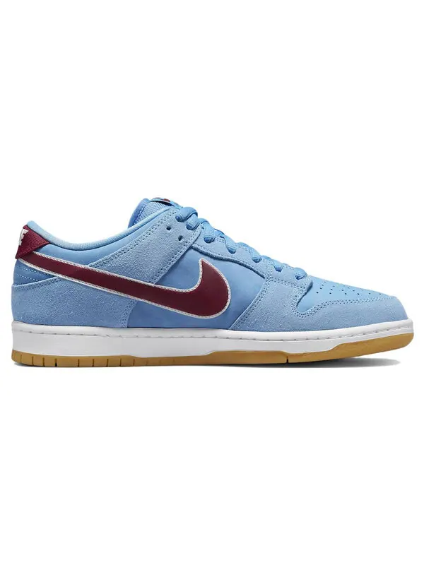 Кроссовки sb dunk low premium Nike — изображение 2 из 4, синий/темный красный