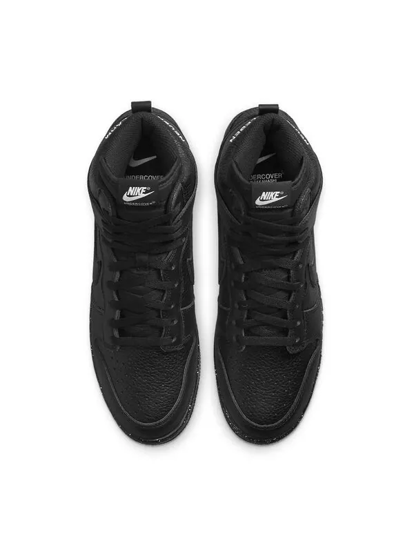 Кроссовки x undercover dunk high 1985 Nike — изображение 4 из 4, черный/белый