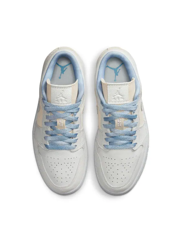 Кроссовки 1 низкие Air Jordan — изображение 4 из 4, серый/синий/хаки