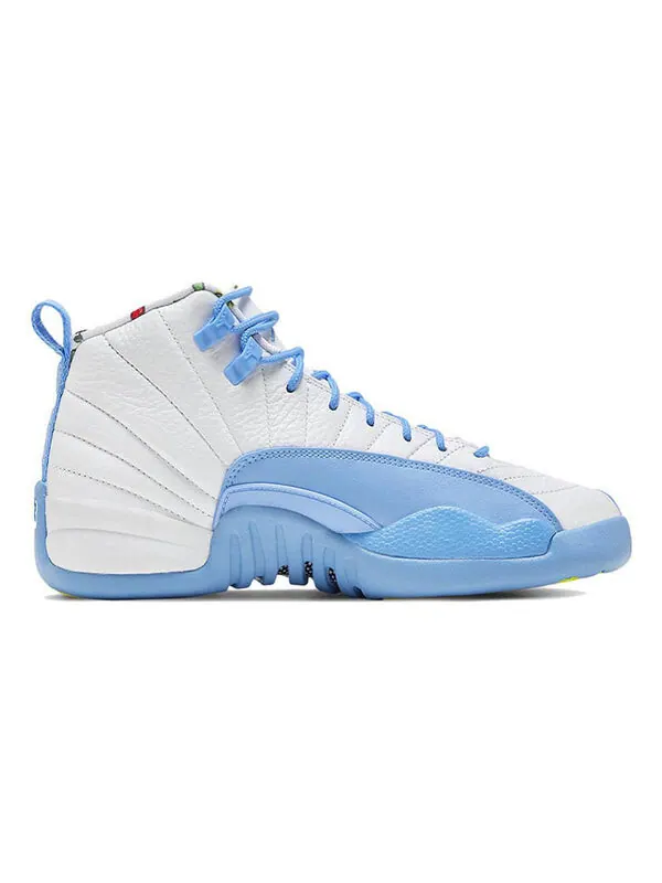 Кроссовки 12 ретро Air Jordan — изображение 2 из 4, белый/синий