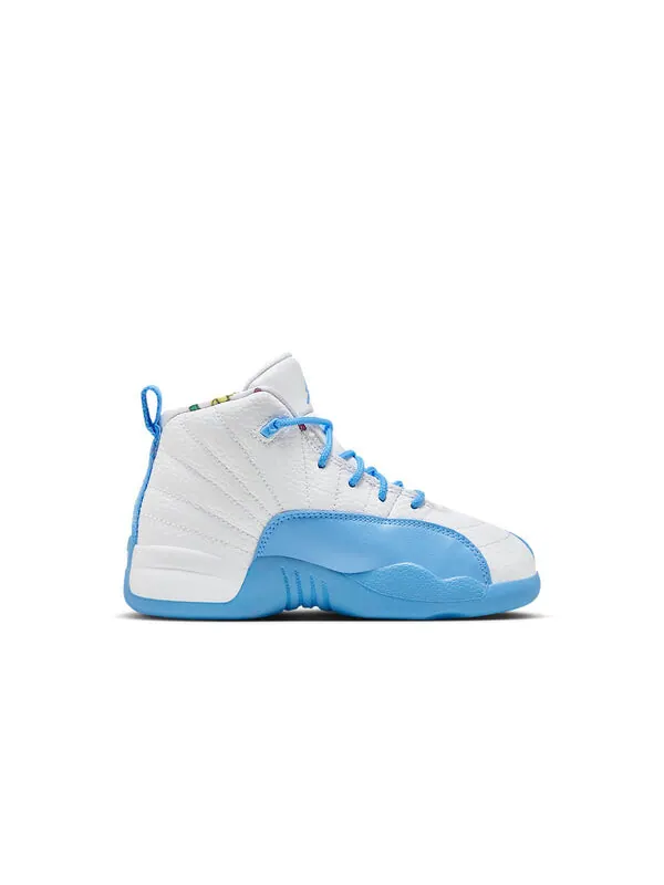 Кроссовки 12 ретро Air Jordan — изображение 2 из 4, синий/белый