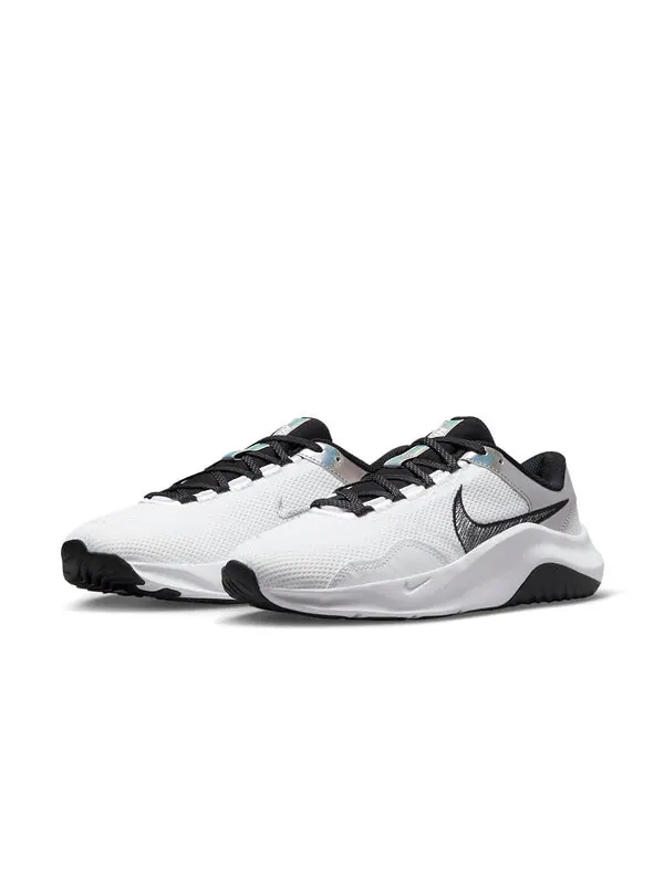Кроссовки legend essential 3 next nature premium Nike — изображение 3 из 4, белый/серебристый/черный