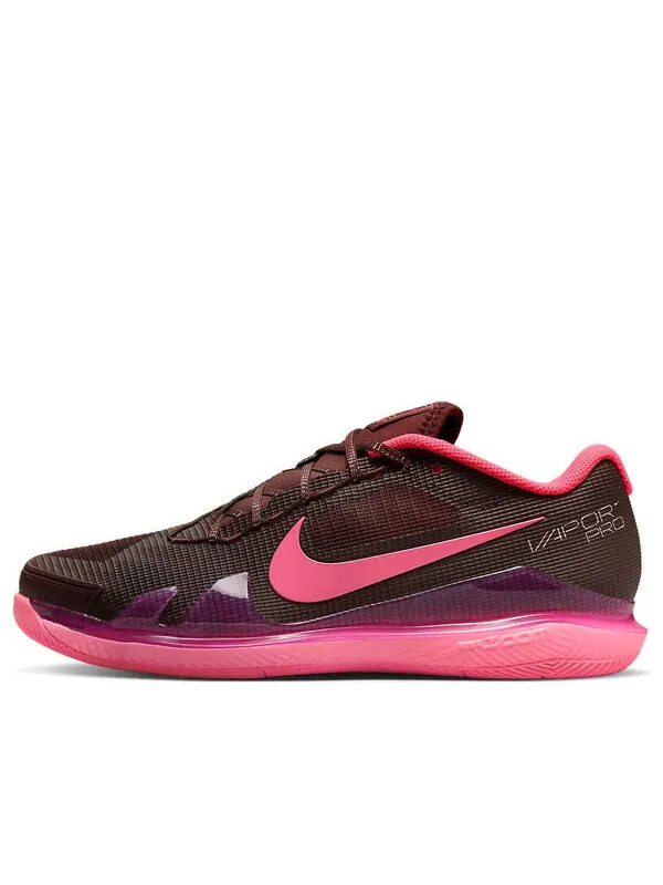 Кроссовки court air zoom vapor pro premium 'burgundy crush hyper pink' Nike — изображение 1 из 4, бордовый/розовый/розовый