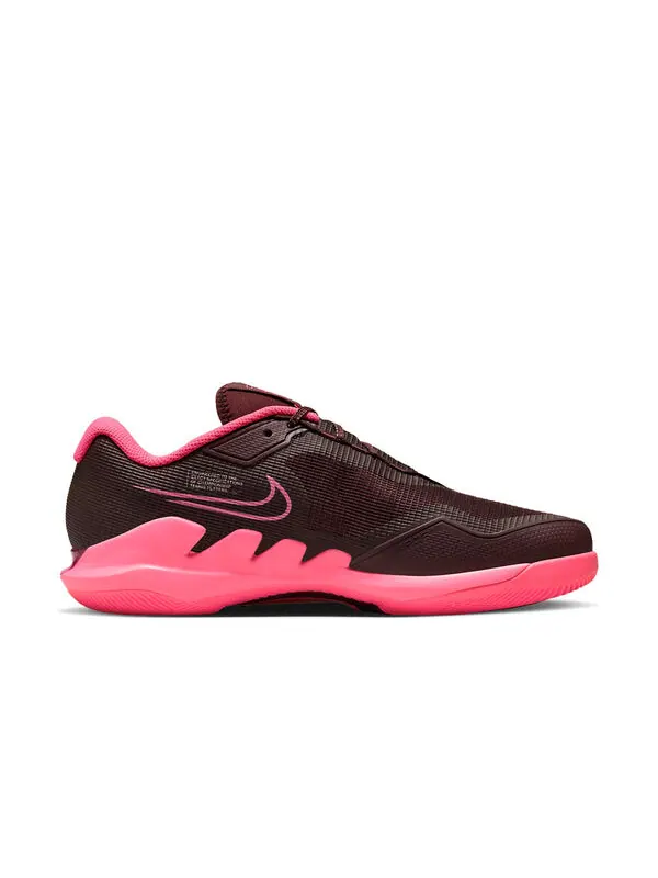 Кроссовки court air zoom vapor pro premium 'burgundy crush hyper pink' Nike — изображение 2 из 4, бордовый/розовый/розовый