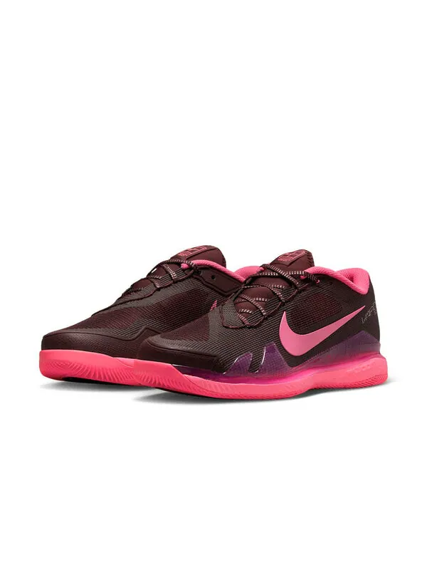 Кроссовки court air zoom vapor pro premium 'burgundy crush hyper pink' Nike — изображение 3 из 4, бордовый/розовый/розовый