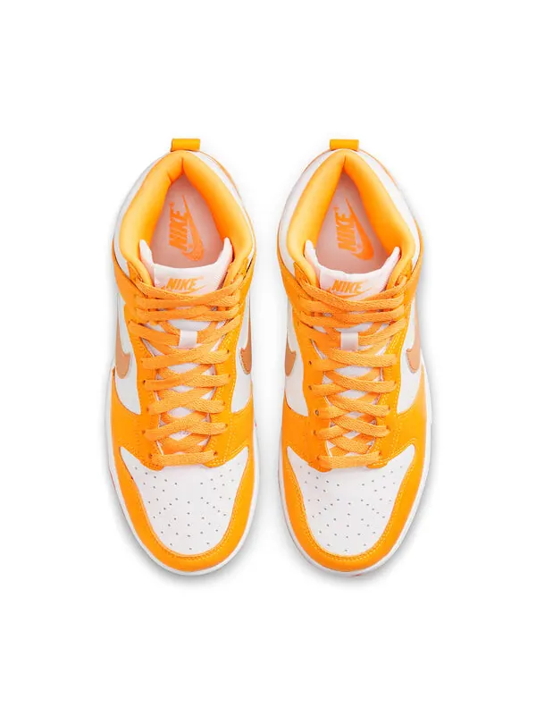 Кроссовки данк высокие Nike — изображение 4 из 4, оранжевый/белый/красный