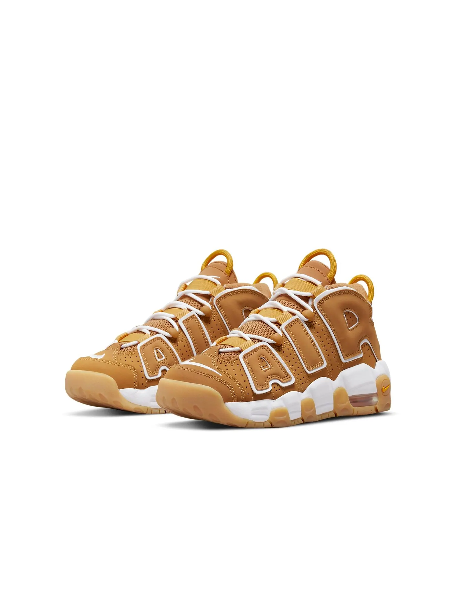 (GS) Nike Air More Uptempo 'Wheat' — изображение 3 из 6, пшеница