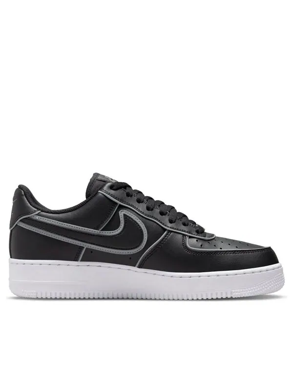 Кроссовки air force 1 '07 lv8 'black white reflective' Nike — изображение 2 из 4, черный/белый