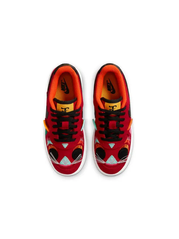 Кроссовки force 1 lv8 Nike — изображение 4 из 4, красный/черный