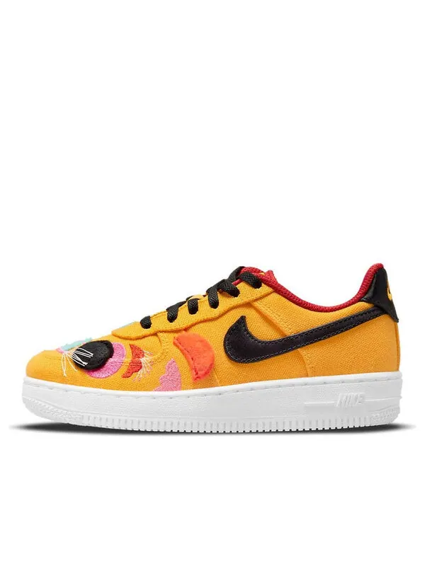 Кроссовки force 1 lv8 Nike — изображение 1 из 4, желтый/черный