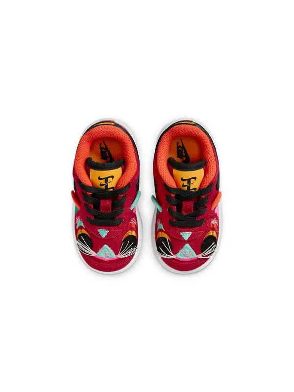 Кроссовки force 1 lv8 Nike — изображение 4 из 4, красный/черный/белый