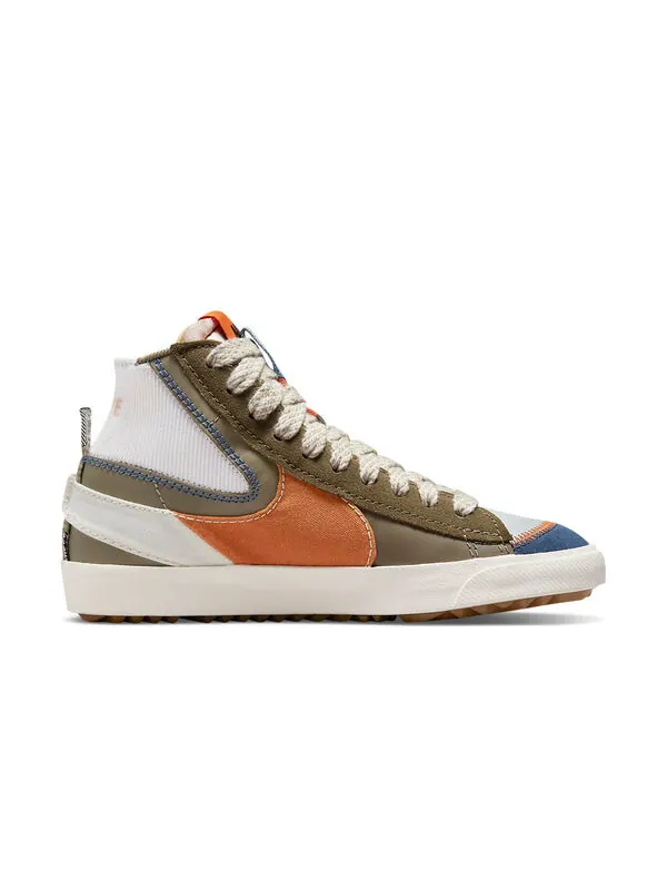 Кроссовки blazer mid '77 jumbo 'voodoo - grey fog phantom' Nike — изображение 2 из 4, серый/синий/коричневый