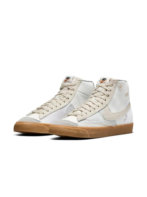 Кроссовки blazer mid '77 vintage 'voodoo - sail grey' Nike — изображение 3 из 4, серый/белый