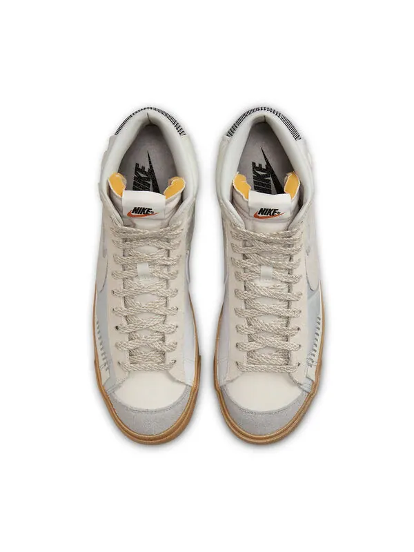 Кроссовки blazer mid '77 vintage 'voodoo - sail grey' Nike — изображение 4 из 4, серый/белый
