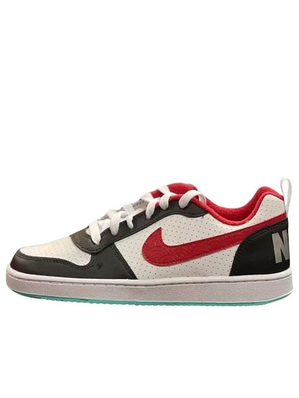 Кроссовки Court Borough низкие красные Nike — изображение 1 из 3, белый/красный/черный