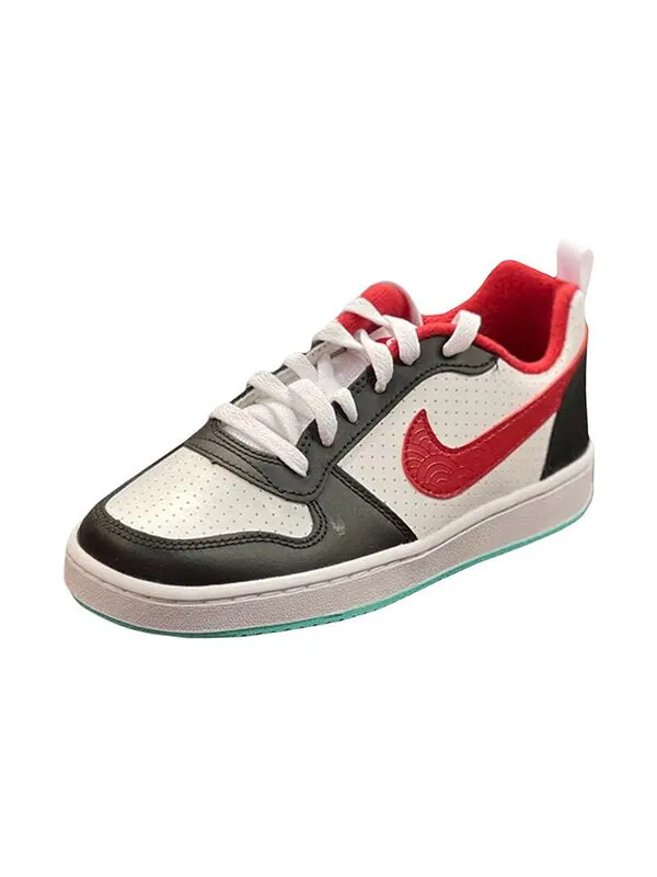 Кроссовки Court Borough низкие красные Nike — изображение 3 из 3, белый/красный/черный