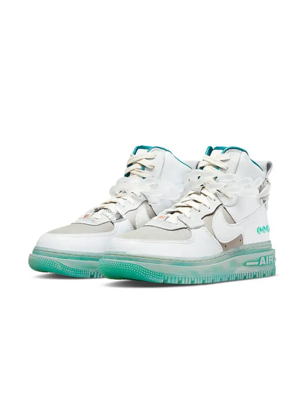 Кроссовки air force 1 high utility 2.0 Nike — изображение 3 из 4, серый/белый/зеленый