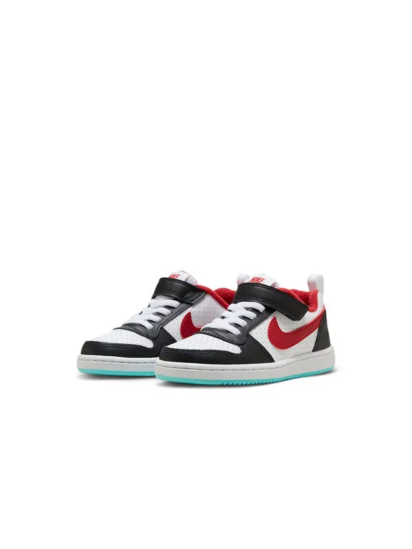Кроссовки Court Borough кроссовки красные Nike — изображение 3 из 4, белый/черный/красный