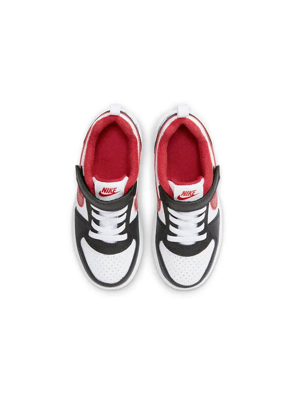 Кроссовки Court Borough кроссовки красные Nike — изображение 4 из 4, белый/черный/красный