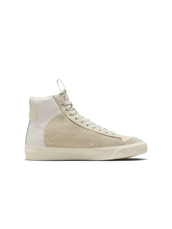 Кроссовки blazer mid '77 'dance - summit white' Nike — изображение 2 из 4, бежевый