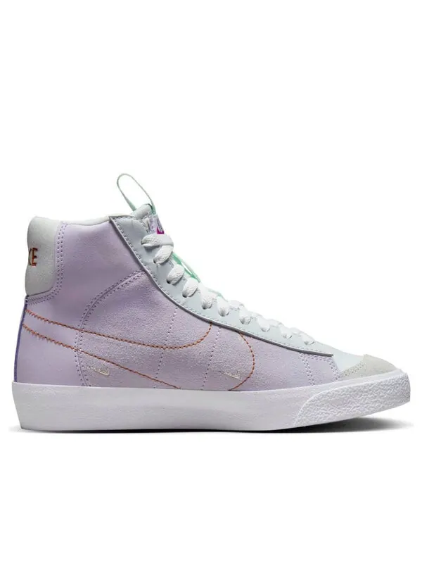 Кроссовки blazer mid '77 'dance - barely grape metallic copper' Nike — изображение 2 из 4, фиолетовый