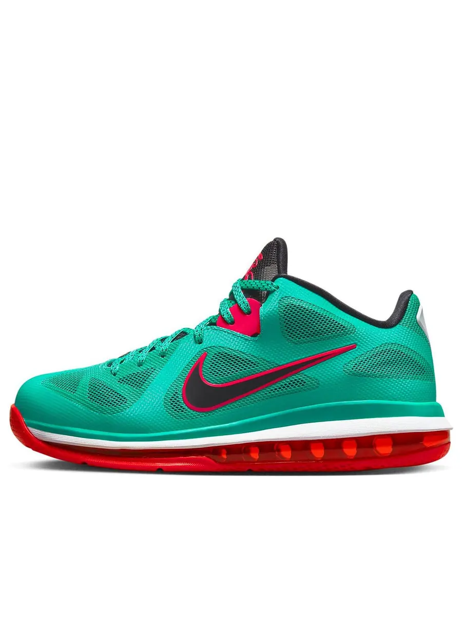 Кроссовки Nike LeBron 9 Low 'Reverse Liverpool' — изображение 1 из 6, бирюзовый