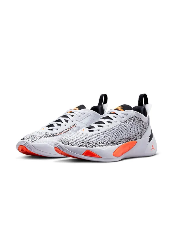 Кроссовки luka 1 pf Air Jordan — изображение 3 из 4, белый/оранжевый-черный