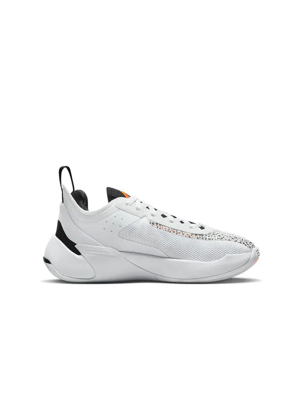 Кроссовки Лука 1 Air Jordan — изображение 2 из 4, белый/оранжевый-черный