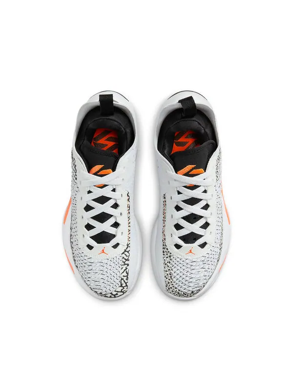 Кроссовки Лука 1 Air Jordan — изображение 4 из 4, белый/оранжевый-черный